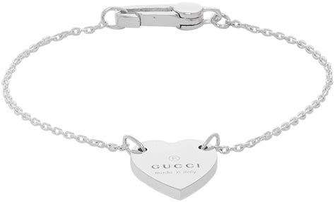 gucci heart rin|Gucci heart bracelet with trademark.